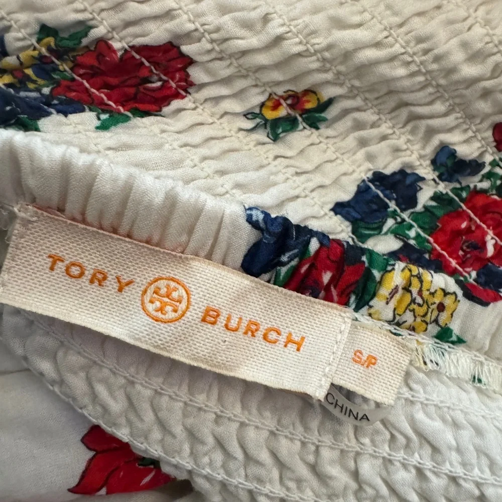 Tory Burch Meadow Folly Cotton Floral Dress